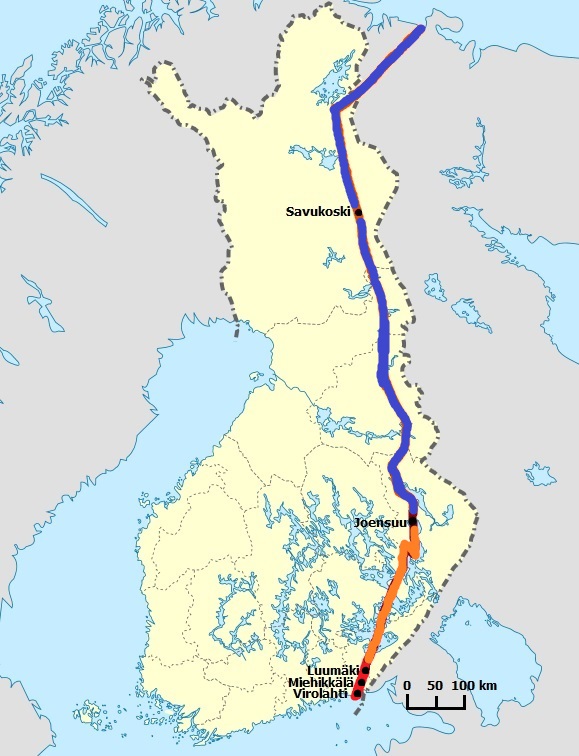 Salpalinjan kulku