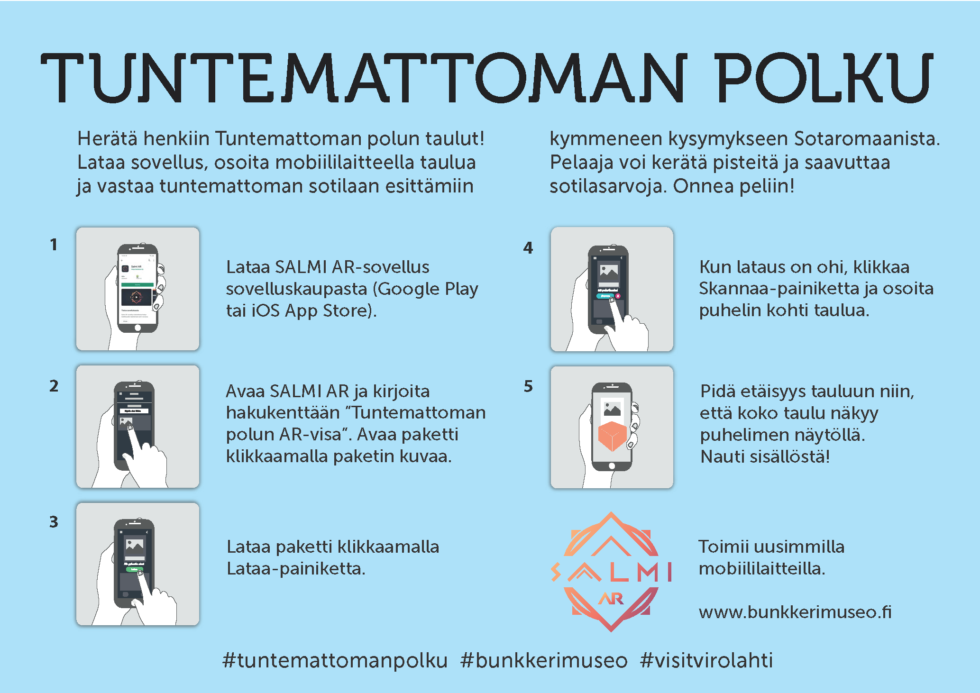Tuntemattoman polku ohjeet
